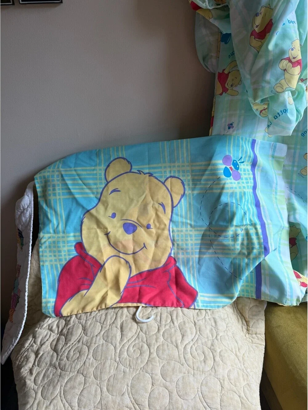 Vintage Winnie The Pooh Twin Sheets Set